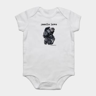 Doodle Dog Love Baby Bodysuit